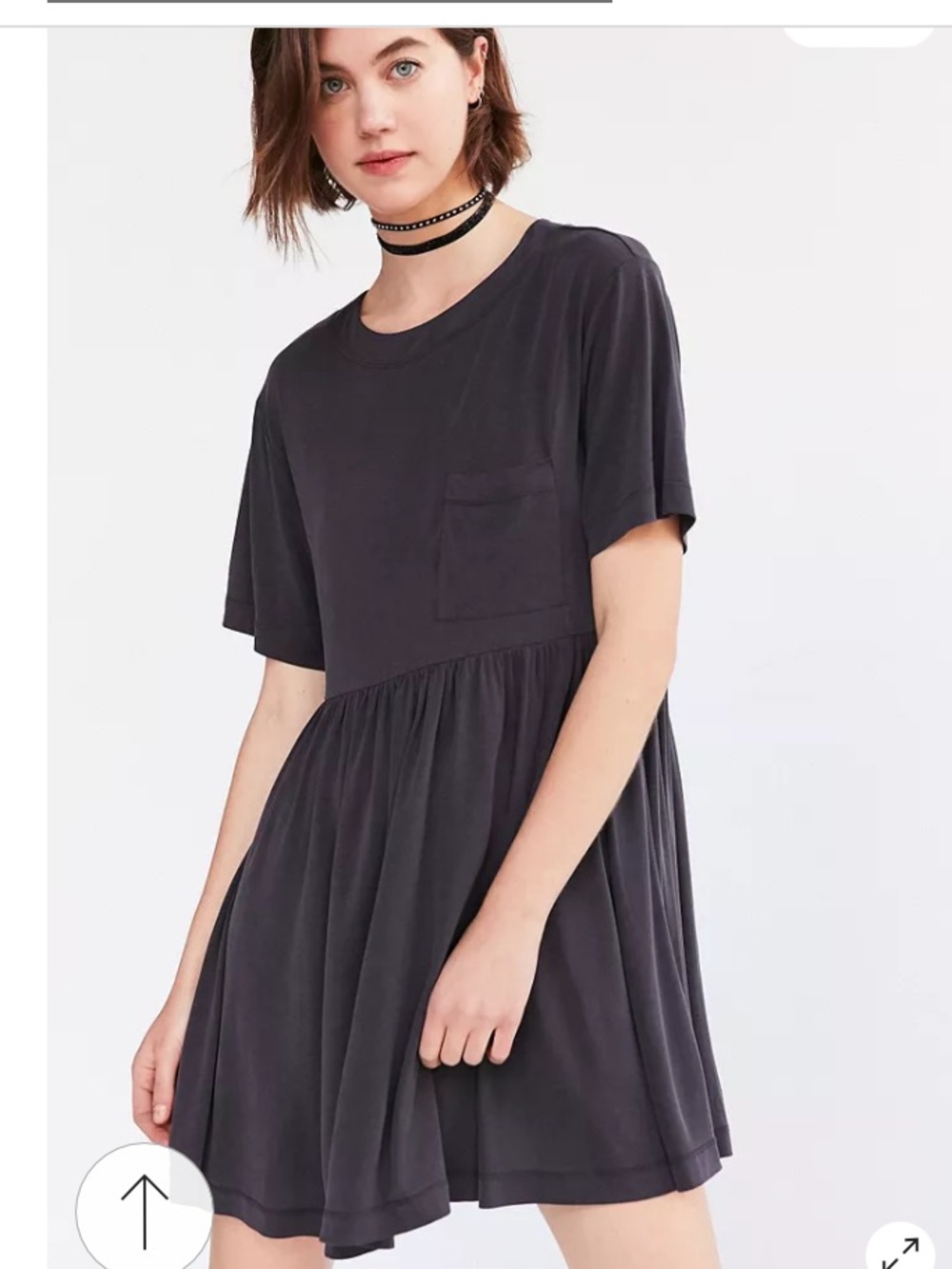 Silence + Noise NEW t-shirt dress Urban Outfitters doodle dee tee sz S small